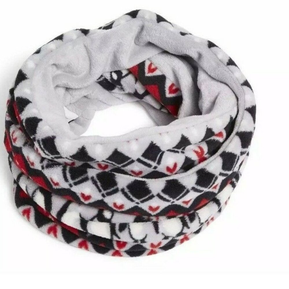 Vera Bradley | New with Tags | "Penguins Intarsia" Fleece Loop Scarf